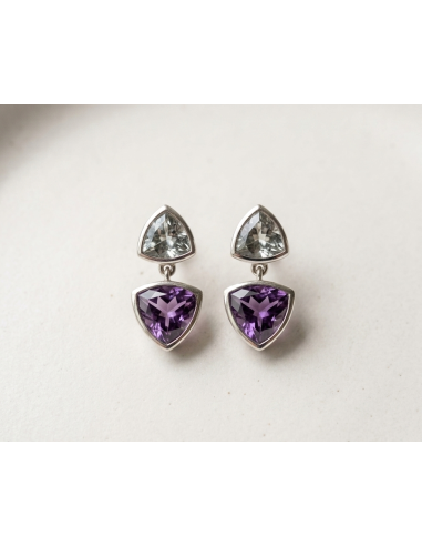 Amathyst earrings