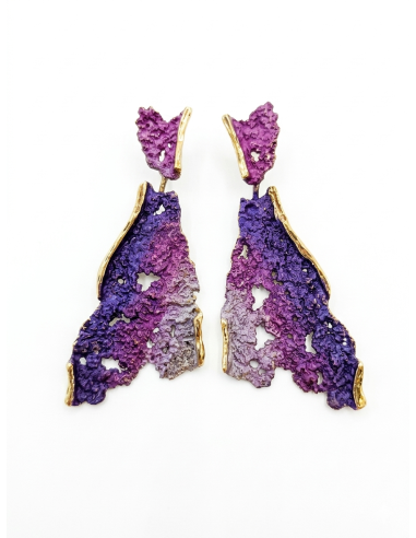 Earrings Intenzza Violet Long large