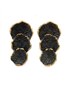 Pendientes Atlas Goldenblack