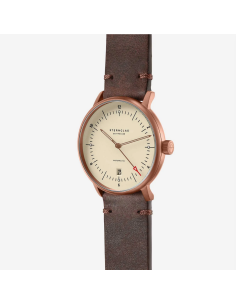 Reloj Sternglas Naos Automatico Alabaster Bronce 2
