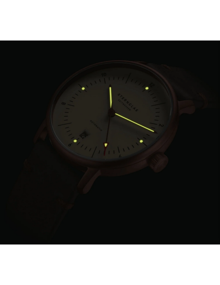 Sternglas Naos Automatik alabaster Bronze watch