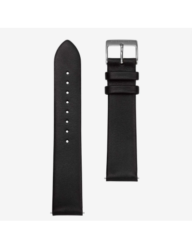 Premium Black Leather Strap XL