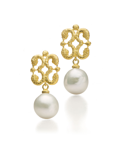 "Marrakesh" Earrings with Pearls