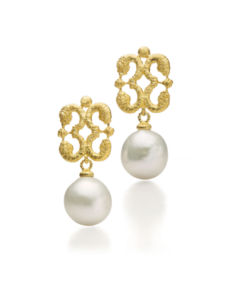 "Marrakesh" Earrings with Pearls