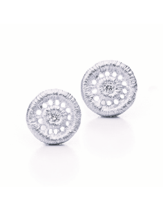 Pendientes "Mis Turandot" Plata y Diamante