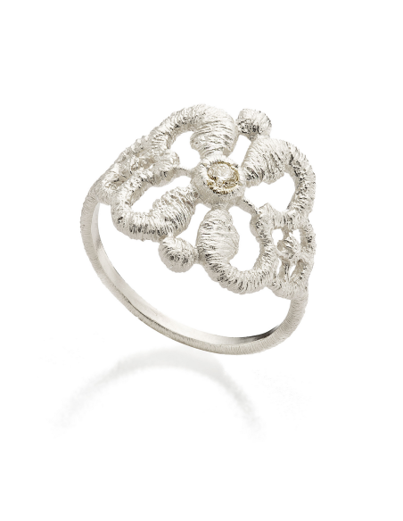 Anillo "Marrakesh" en Plata mit Brillant