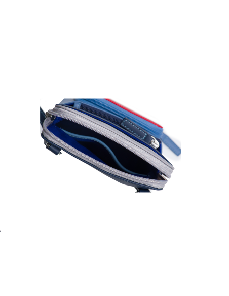 Bolso bandolera de viaje con triple cremallera Royal