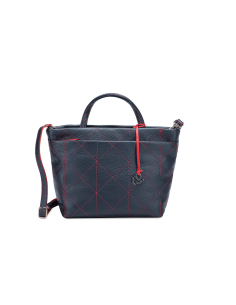 Bolso Pienza con asa azul y rojo