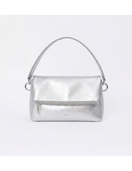 Arcadia Silver Crossbody Bag
