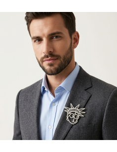 Enlightened freedom Brooch 2