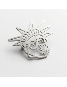 Broche Libertad Ilustrada