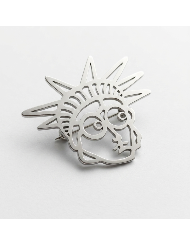 Broche Libertad Ilustrada