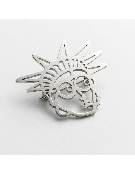 Broche Libertad Ilustrada