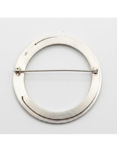 Broche "Looping" espinela Violeta