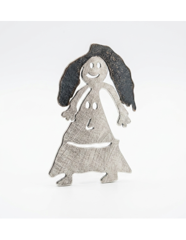 Broche "Dibujo Niña"