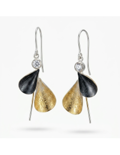 Pendientes Eclipse Dorado