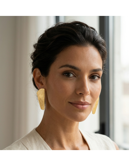 Carved Light Earrings