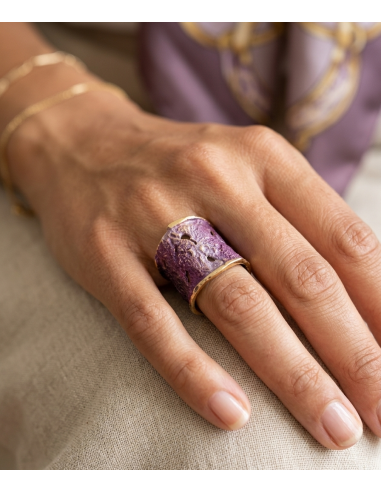 Intenzza Violet Ring