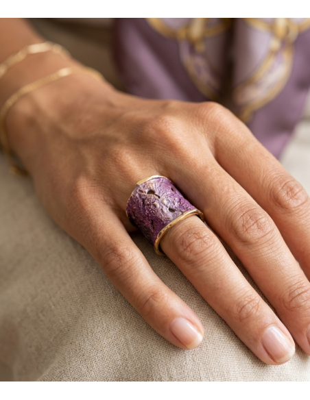 Intenzza Violet Ring