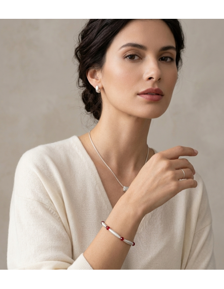 Pulsera Marea Carmesí