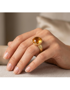 Anillo Sol de Citrino 2