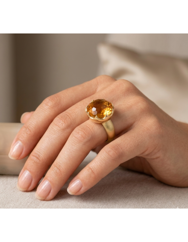 Citrine Sun Ring