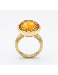 Anillo Sol de Citrino