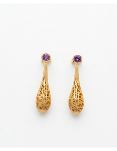 Pendientes Amatista