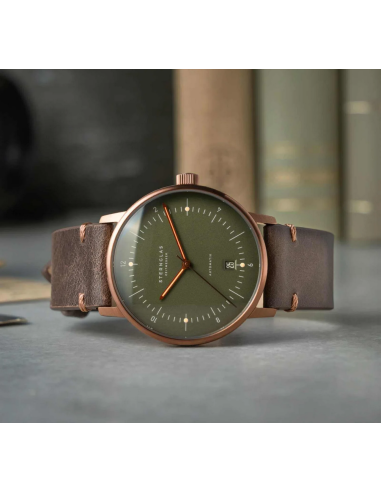 Reloj Naos Automatico Dark Green Bronce
