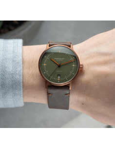 Sternglas Naos Automatik Dark Green Bronze watch 2