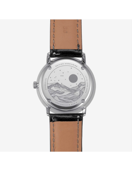 Sternglas Naos Edition Aventurine dark blue watch