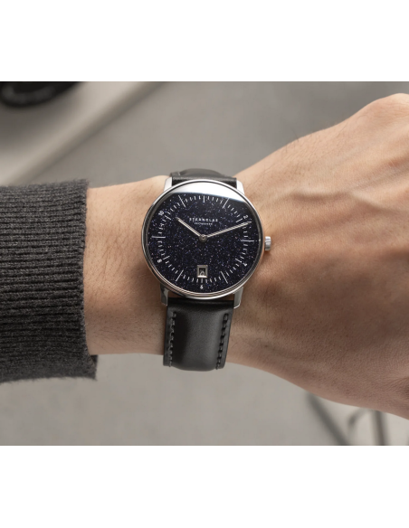 Reloj Sternglas Naos Edition Aventurine dark blue