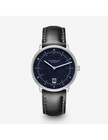 Sternglas Naos Edition Aventurine dark blue watch