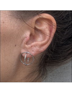 Pendientes Orbit Acero 2