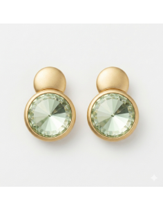 Pendientes Amatista Verde