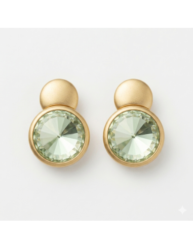Green  Amatyst Earrings