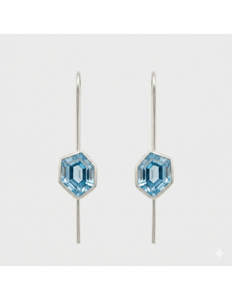 Pendientes Topacio Largos