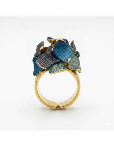 Anillo Summum Azul Pequeño