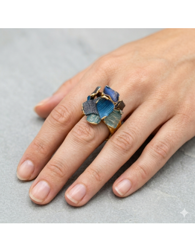Anillo Summum Azul Pequeño