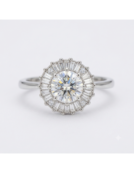 Moissanite Ring