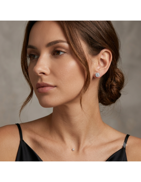 Moissanite Earrings 4010
