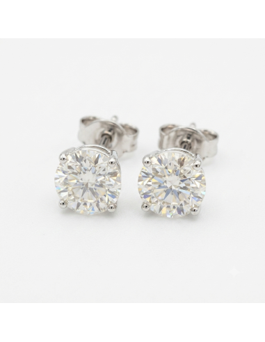 Moissanite Earrings 4010