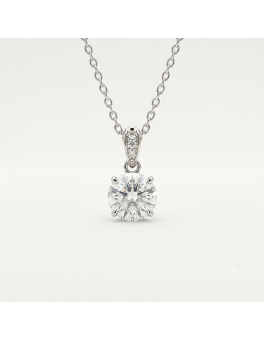 Moissanite Pendant 4010