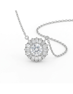 Moissanite Pendant 4012