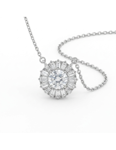 Moissanite Pendant 4012