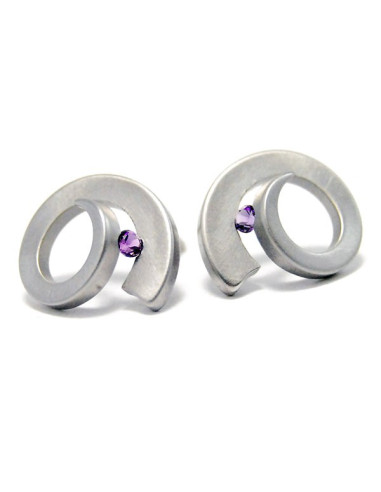 Amethyst Musicus Earrings